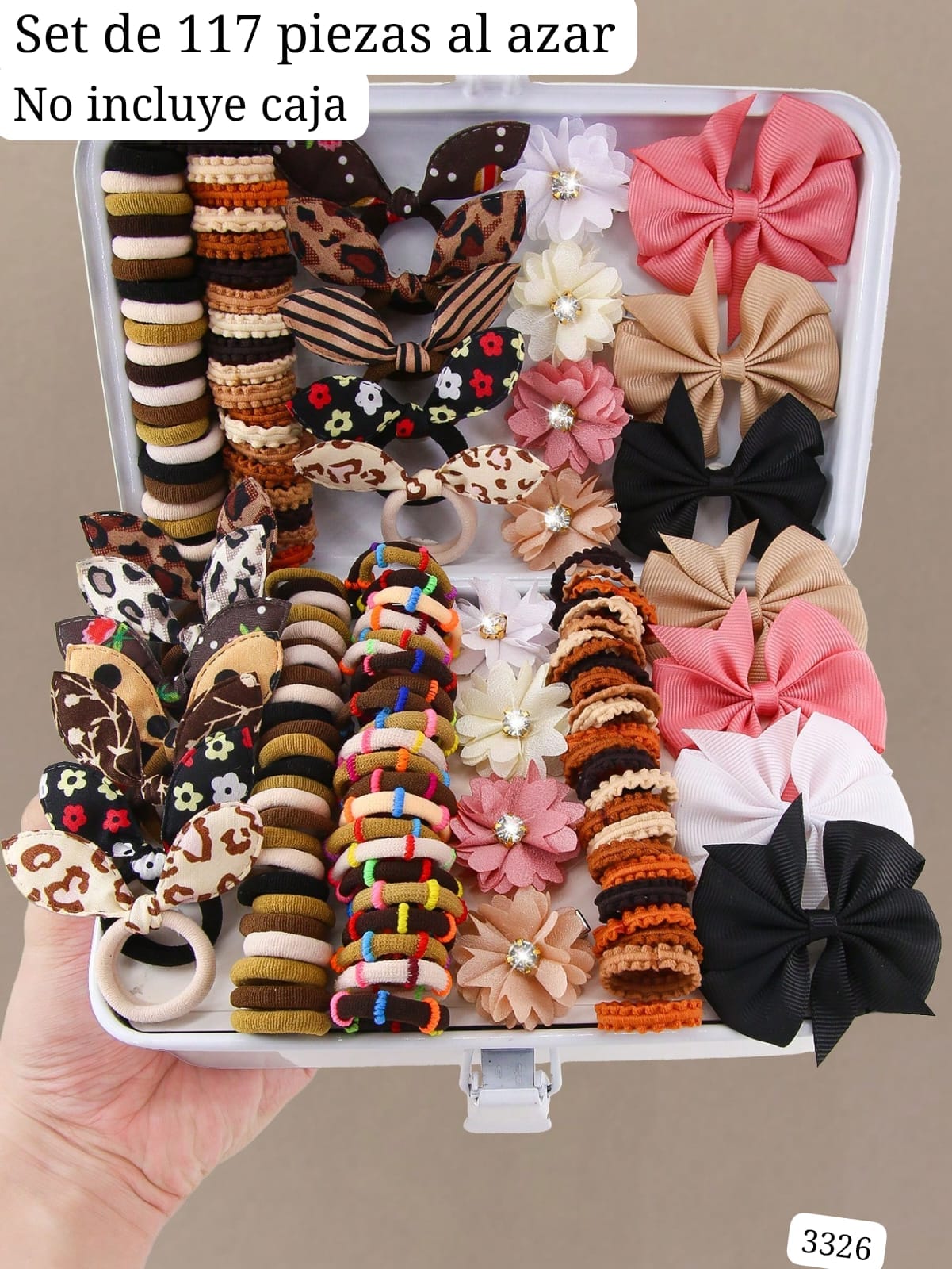 117 PIEZAS DE ACCESORIOS DE MUJER