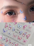 ACCESORIOS DE PEGATINAS DE MARIPOSAS