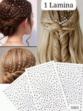 ACCESORIOS DE PEGATINAS DE PERLAS