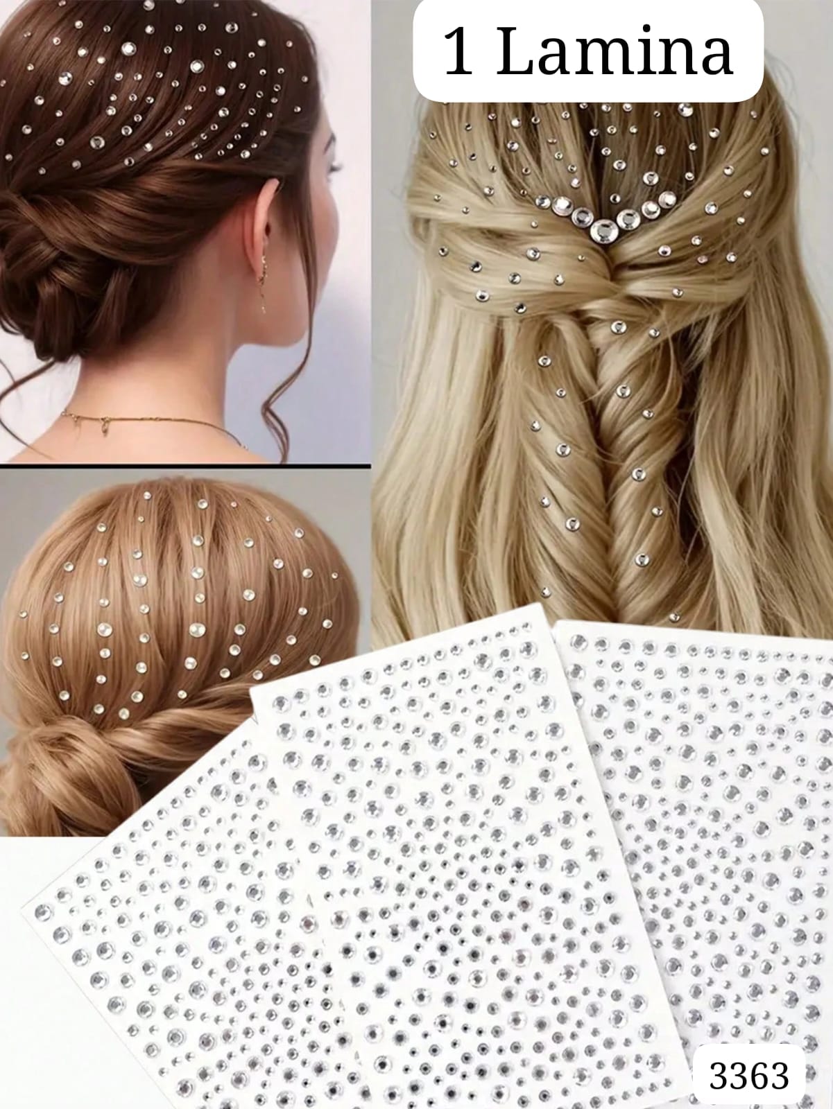 ACCESORIOS DE PEGATINAS DE PERLAS