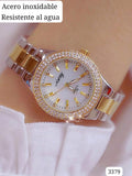 RELOJ DORADO DE ACERO DE MUJER