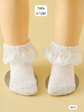 CALCETINES BLANCOS DE NIÑA