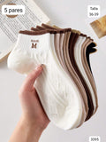 5 PARES DE CALCETINES DE COLORES NEUTROS