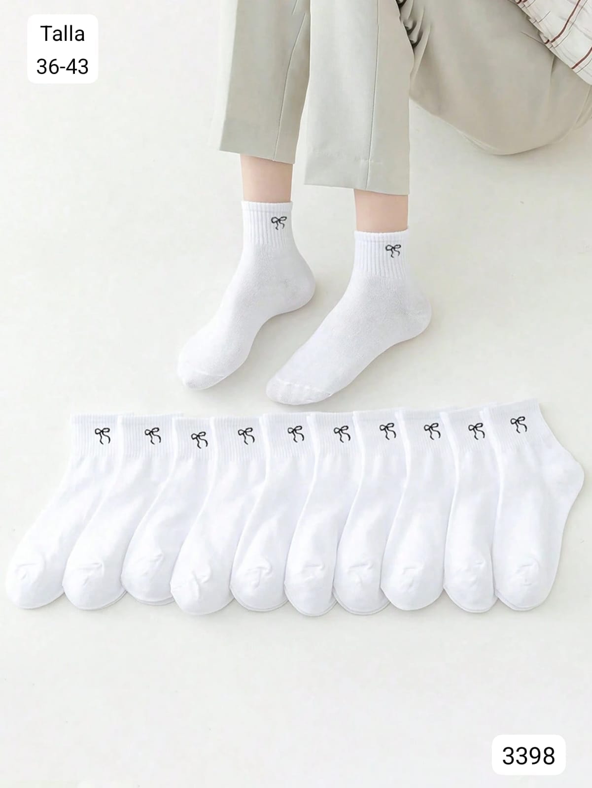 CALCETAS BLANCAS