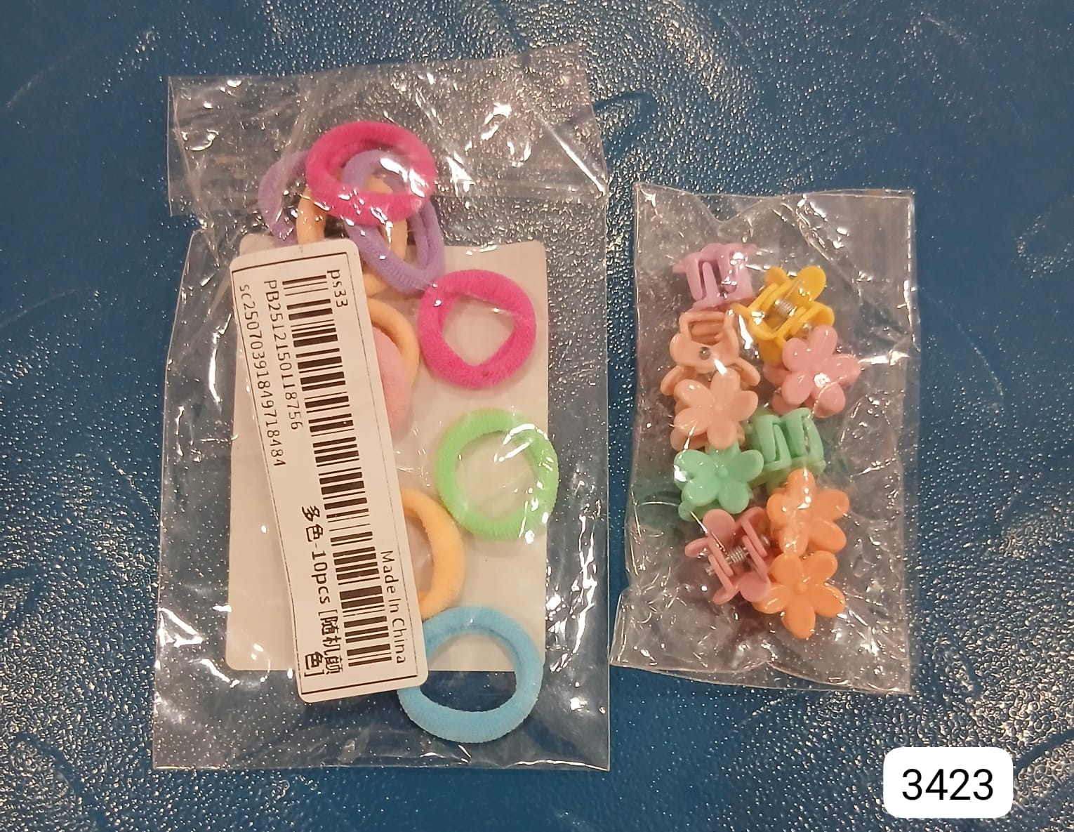 SET DE COLITAS + MINIGANCHITOS