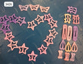 SET DE GANCHITOS DE ESTRELLAS Y DE DIFERENTES FORMAS
