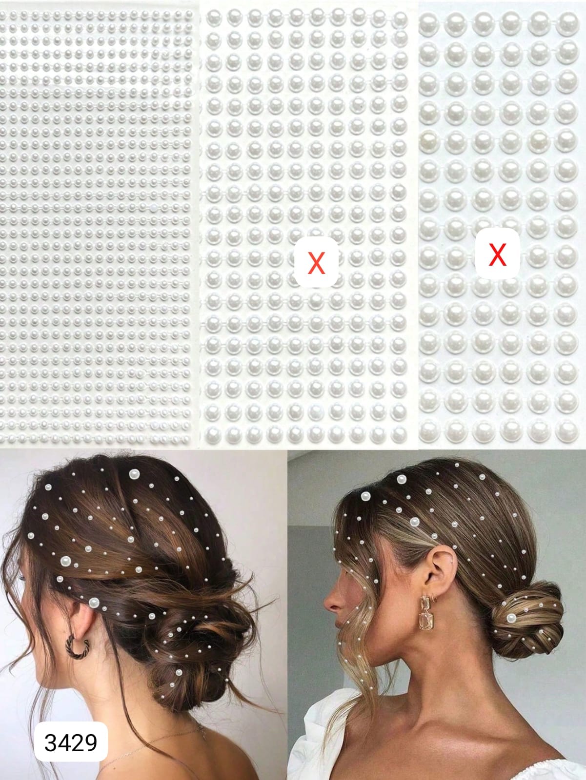 ACCESORIOS DE PERLAS PARA CABELLO