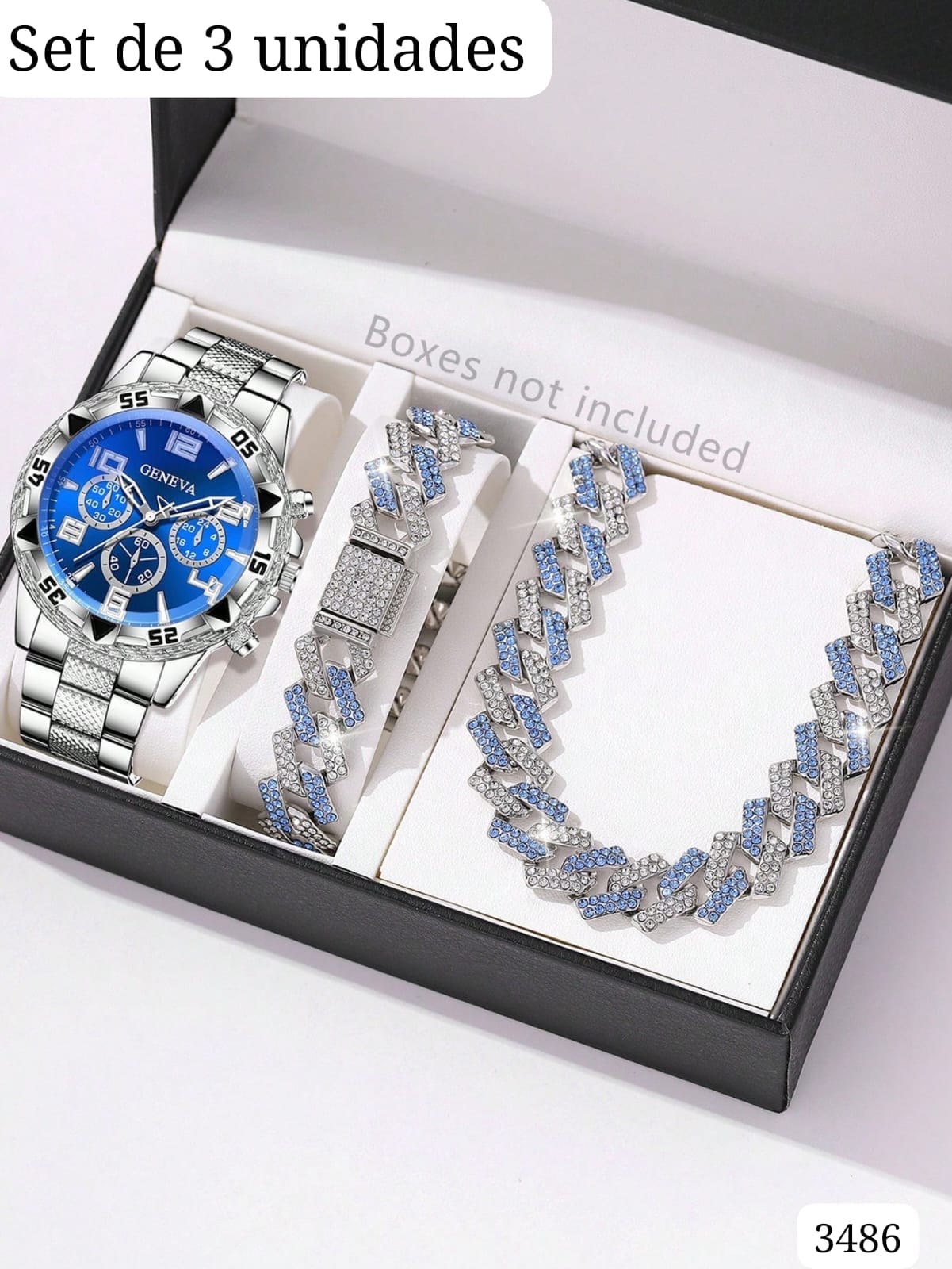 SET DE DE JOYAS DE HOMBRE