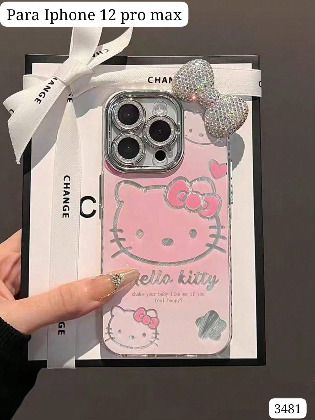 FUNDA DE HELLO KITTY IPHONE 12 PRO MAX