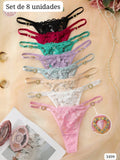 SET DE 8 PIEZAS DE PANTYS DE MUJER