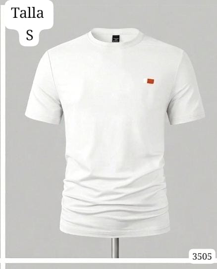 CAMISETA BLANCA DE HOMBRE