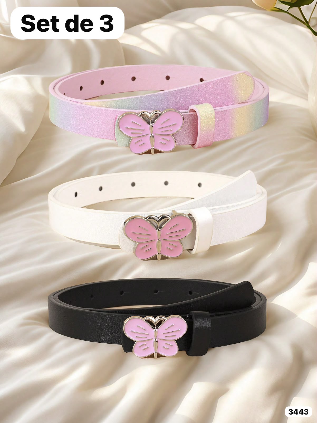 SET DE 3 FAJAS DE NIÑA