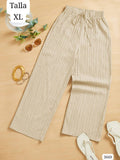 PANTALONETA BEIGE DE MUJER