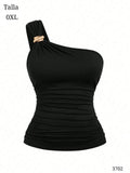 BLUSA NEGRA DE MUJER
