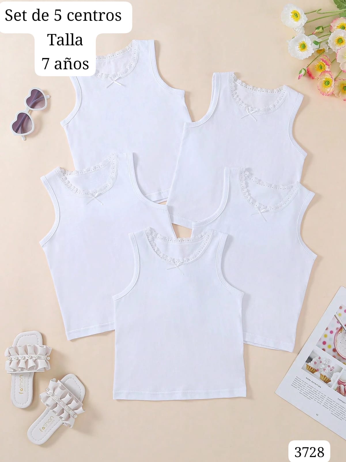 SET DE 5 CENTROS PARA NIÑO
