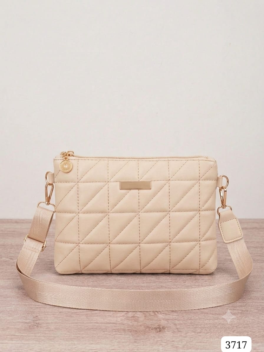 CARTERA COLOR BEIGE DE MUJER