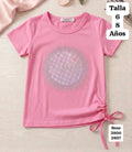 CAMISA ROSA LOVE DE NIÑA