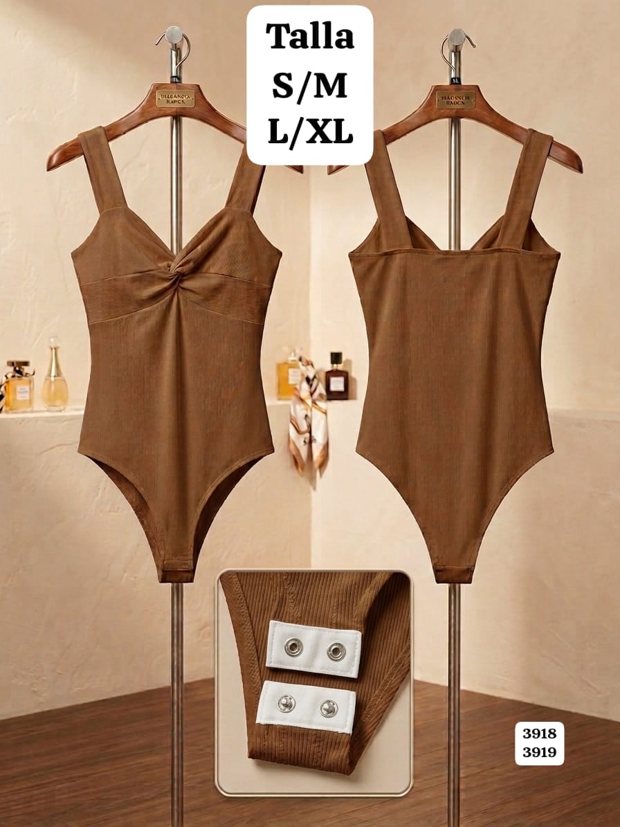 BODY CAFE CON BROCHE DE MUJER