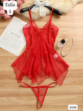 LENCERIA ROJA DE MUJER