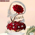 ADORNO ROJO DE MAMÁ