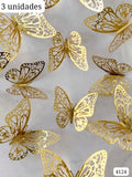 MARIPOSAS DORADAS PARA DECORACIÓN