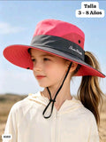 GORRO PARA SOL DE NIÑA