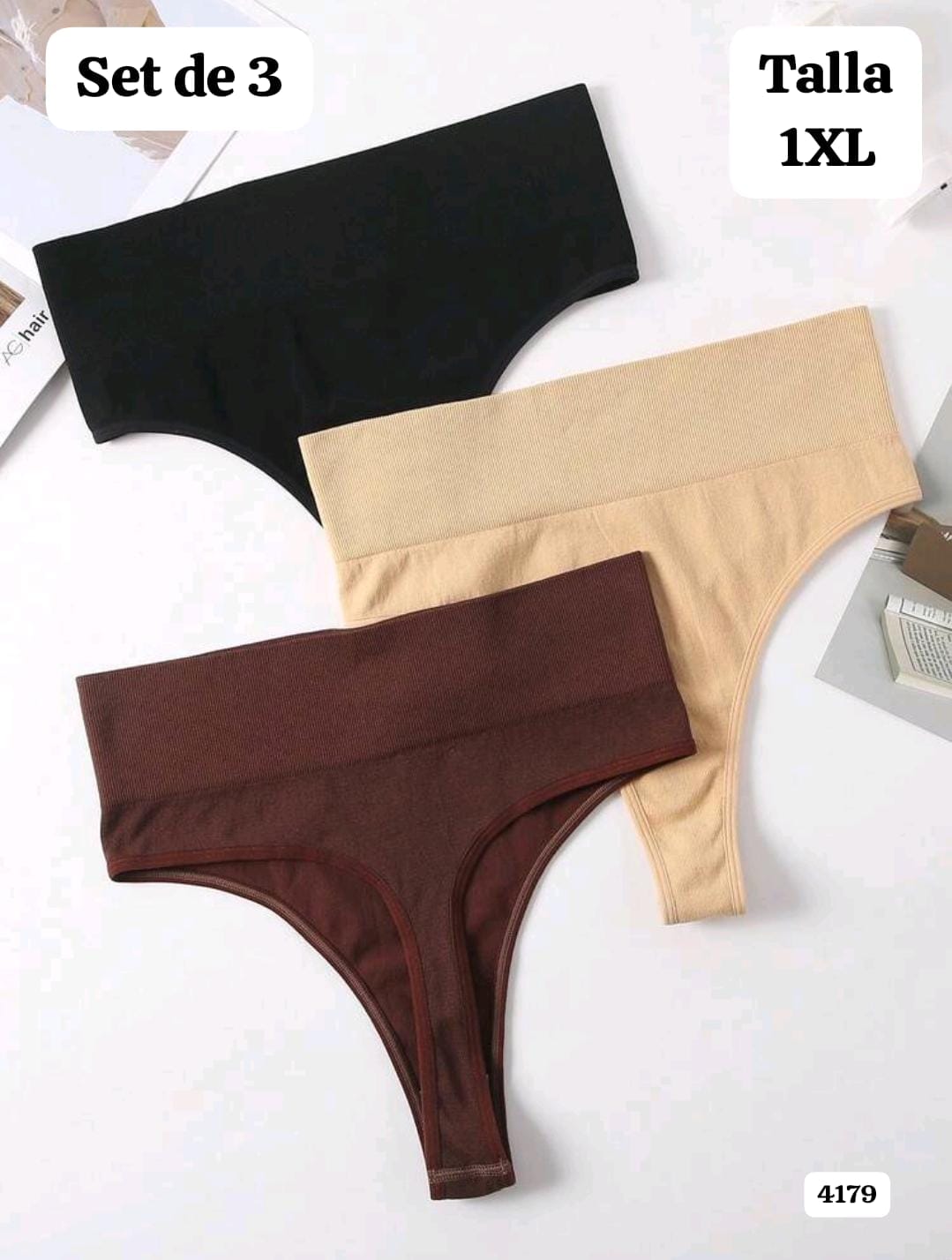 SET DE 3 PANTYS
