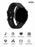 RELOJ REDONDO Y NEGRO
