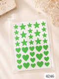 1 LAMINA DE PARCHES VERDES DE ACNE