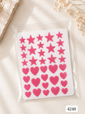 1 LAMINA DE PARCHES ROSA FUCSIA DE ACNE