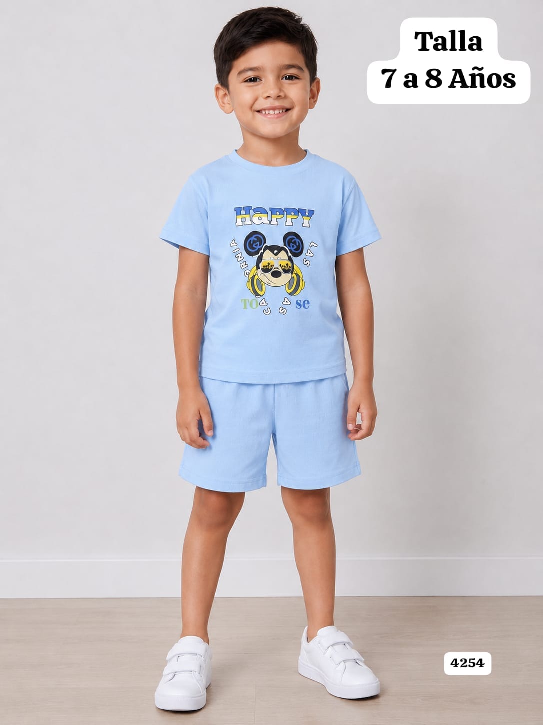 CONJUNTO CELESTE DE NIÑO