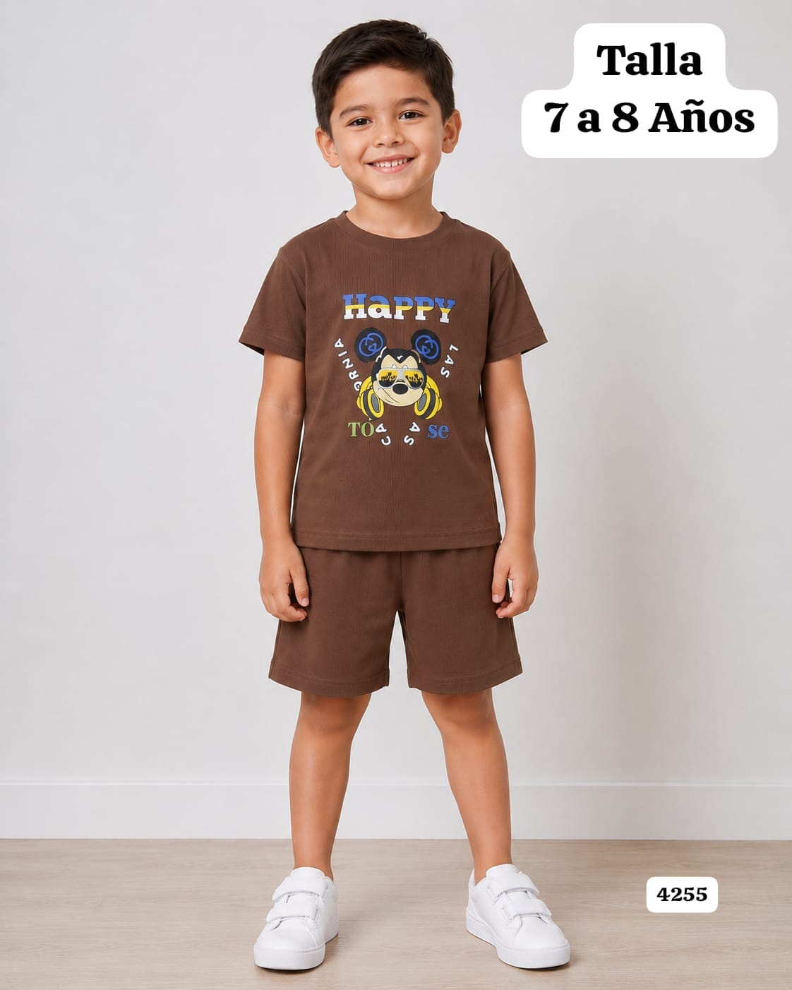 CONJUNTO CAFE DE NIÑO
