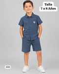 CONJUNTO AZUL DE NIÑO
