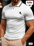 CAMISA BLANCA MANGA CORTA DE HOMBRE