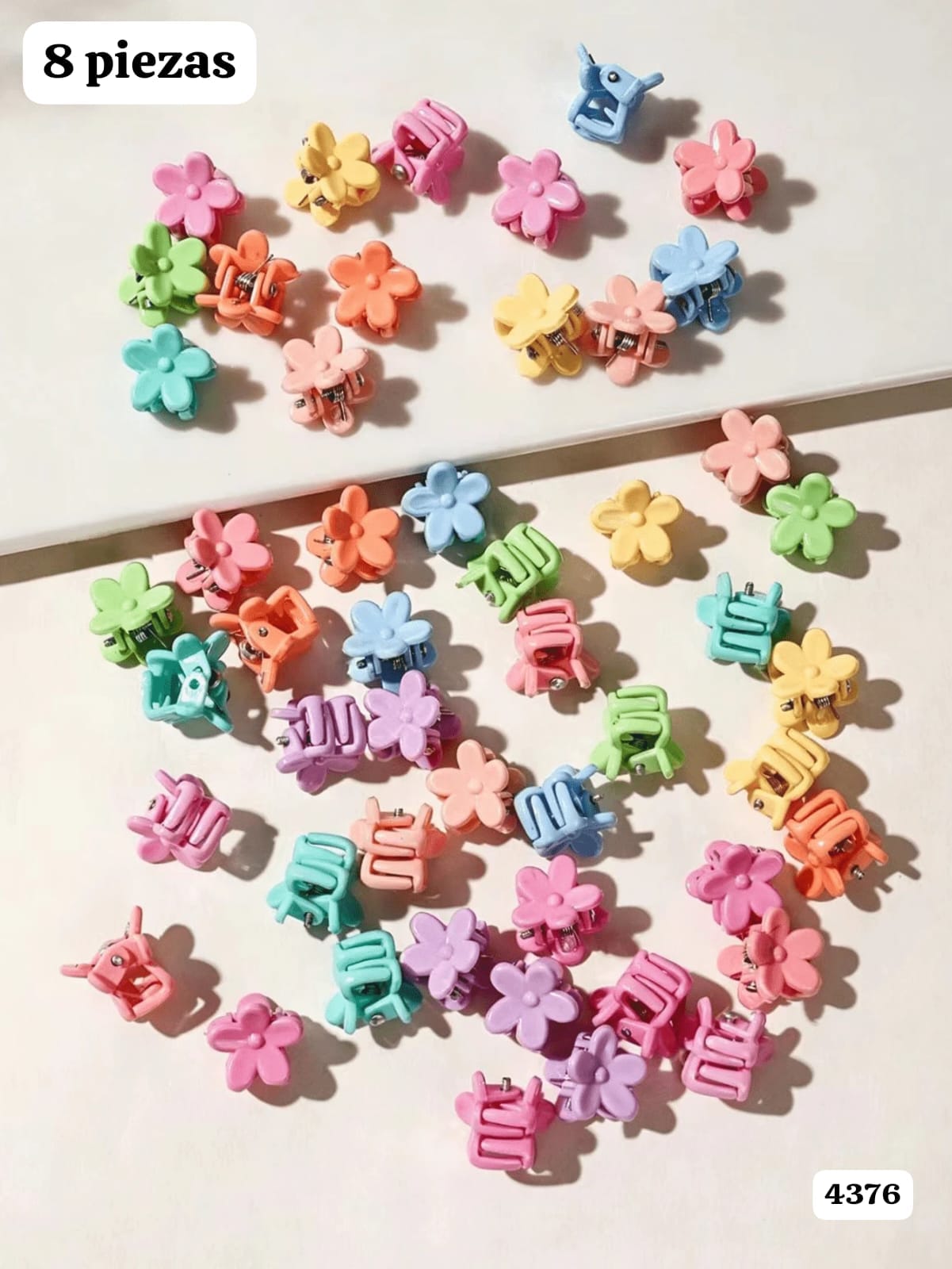 10 PIEZAS DE PIOJITOS DE FLORES PEQUEÑAS