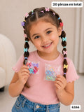 SET DE MINI GANCHITOS Y COLAS