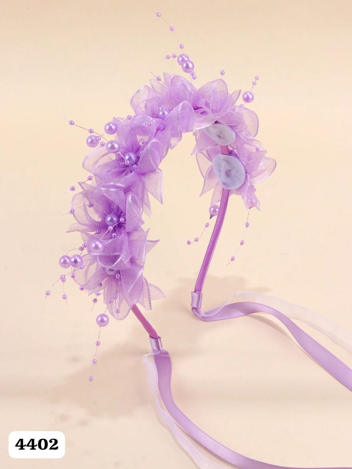 DIADEMA MORADA DE NIÑA
