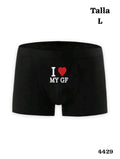 BOXER NEGRO DE HOMBRE