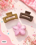 SET DE 3 GANCHOS DE PELO