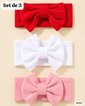 SET DE 3 VINCHAS DE NIÑA