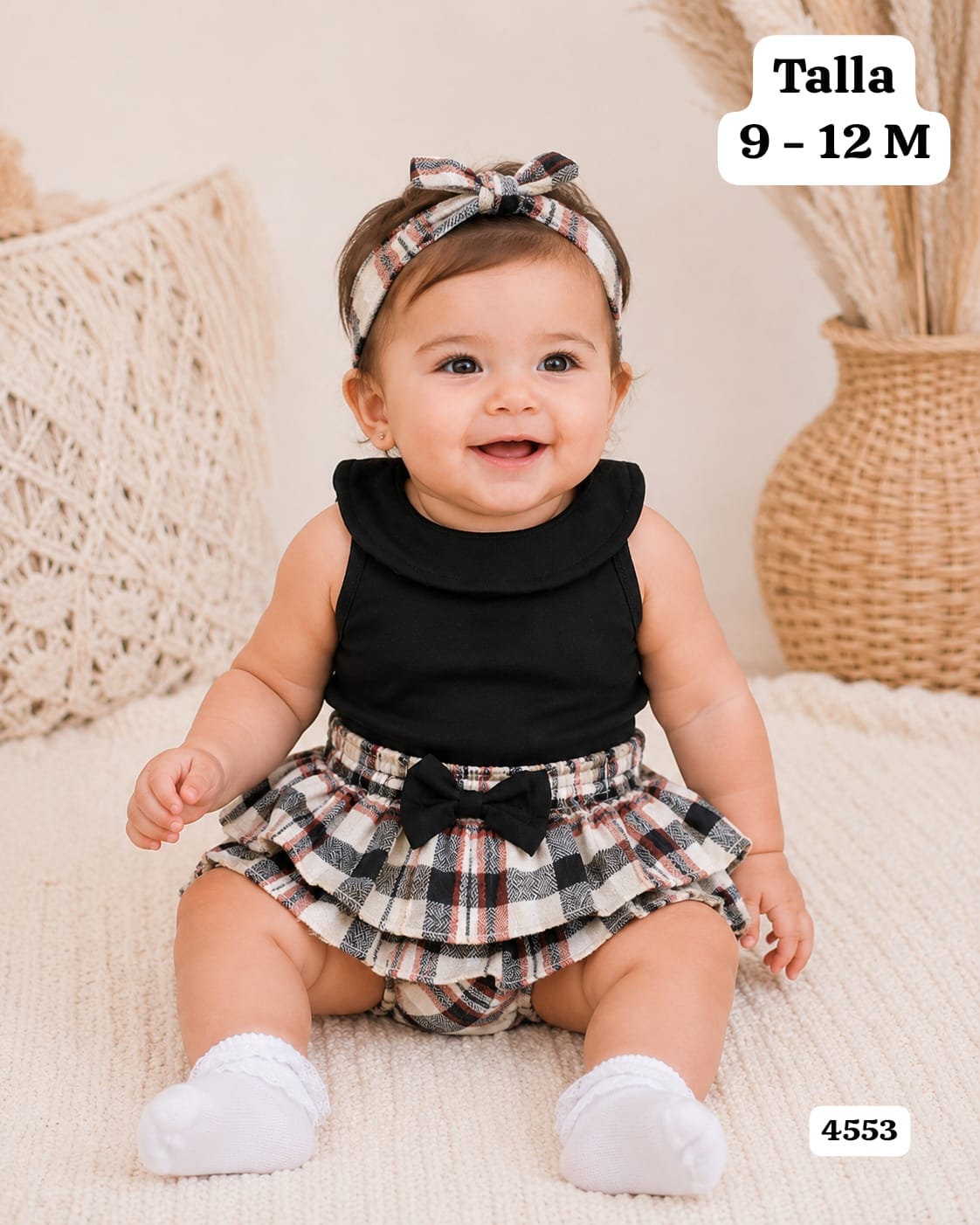 CONJUNTO DE CAMISA Y FALDA DE NIÑA