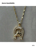 CADENA DE HERRADURA Y CABALLO