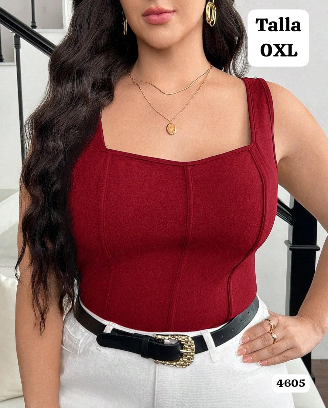 BLUSA ROJA DE MUJER