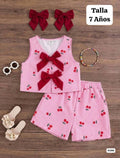 CONJUNTO ROSA DE NIÑA