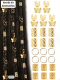 ACCESORIOS DORADOS DE CABELLO