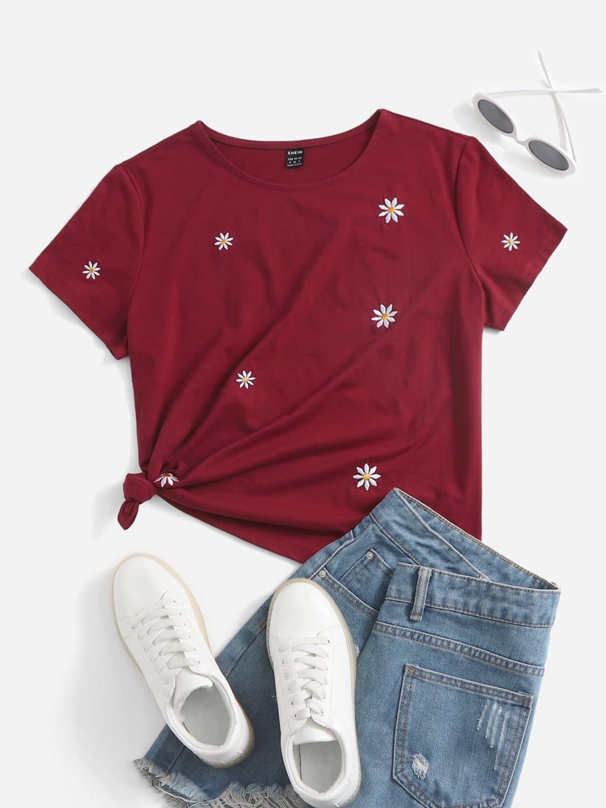 CAMISETA DE FLORES