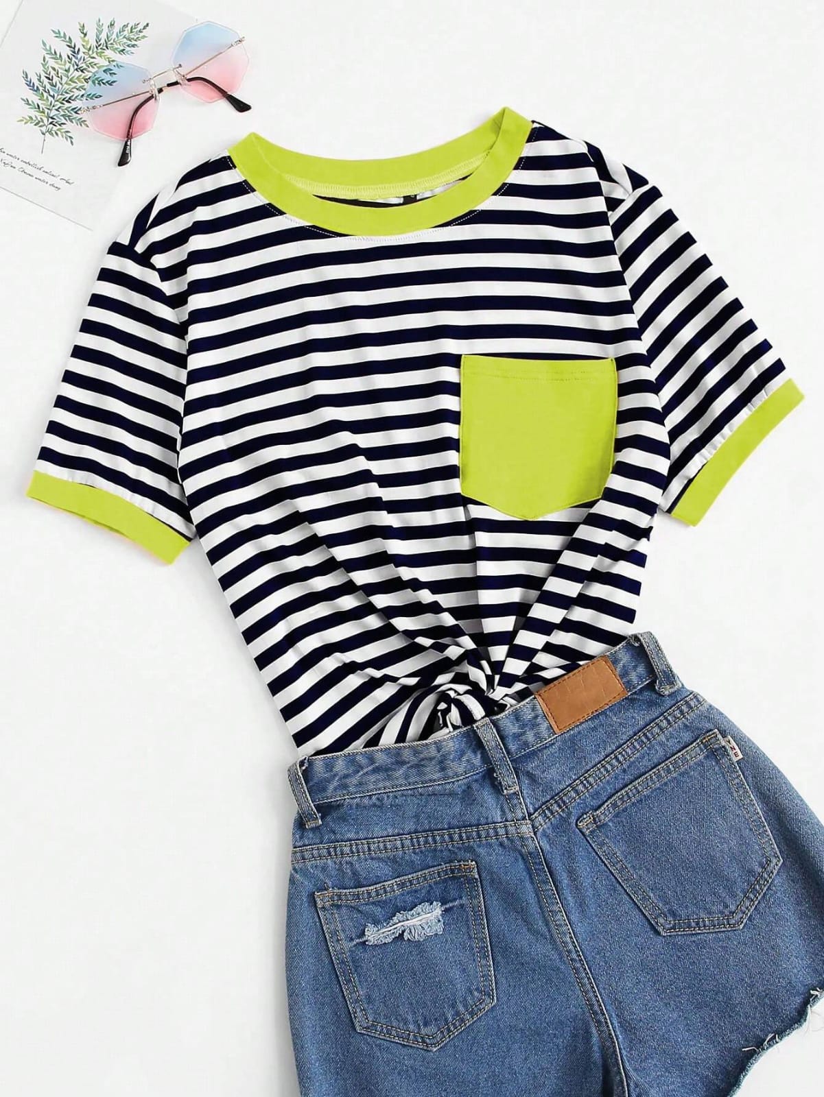CAMISA RAYADA DE MUJER
