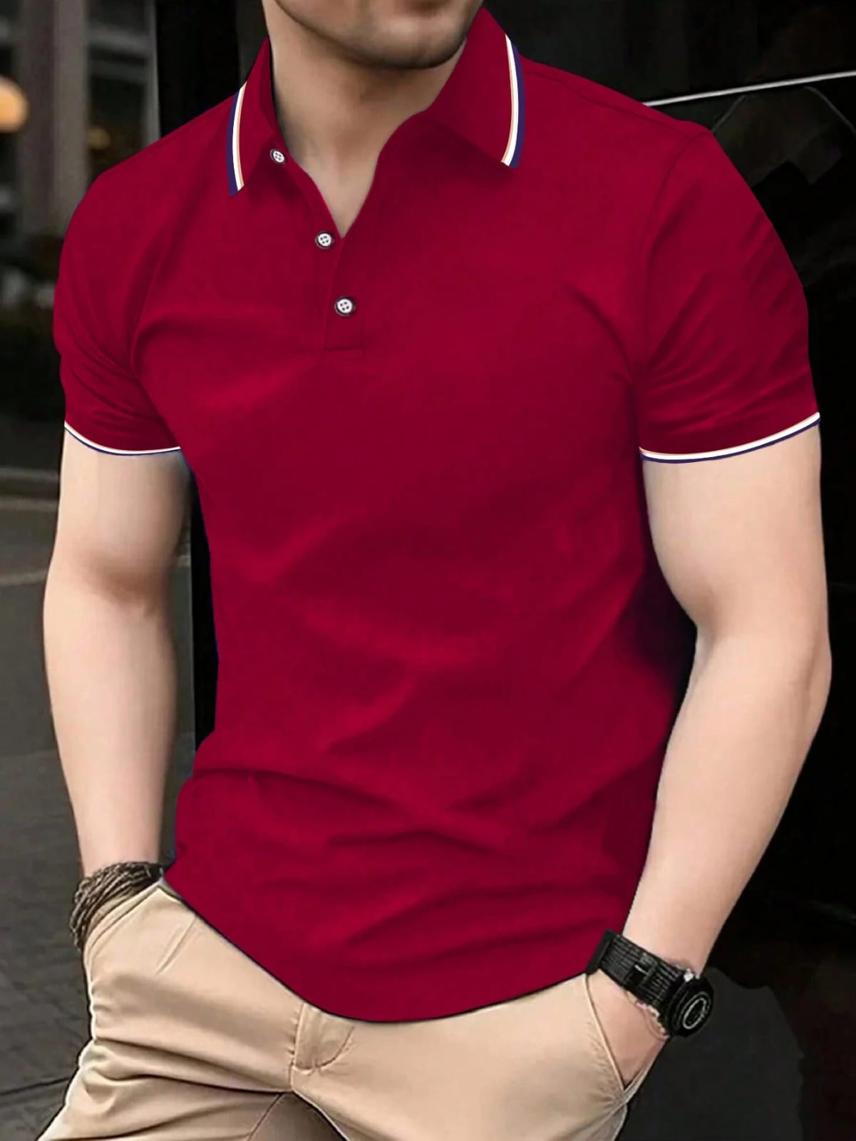 CAMISA DE CUELLO DE CABALLERO
