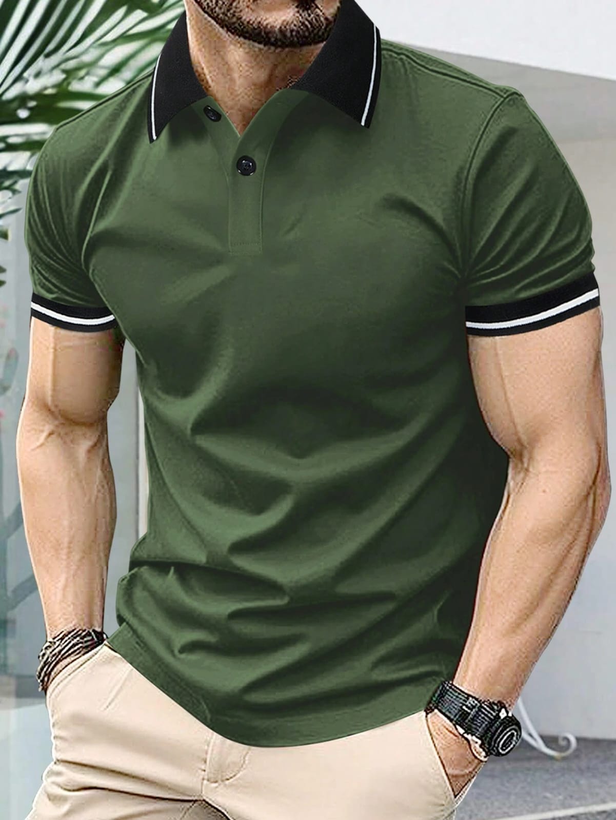 CAMISA DE CUELLO DE CABALLERO