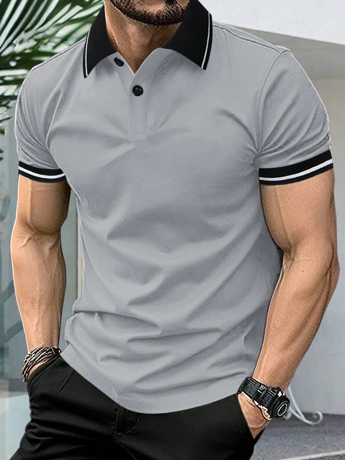 CAMISA DE CUELLO DE CABALLERO